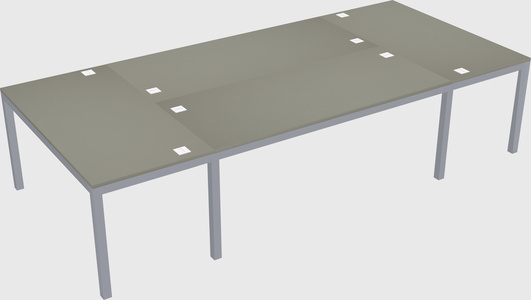 Shared office desks