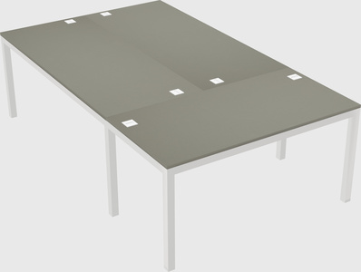 Shared office desks
