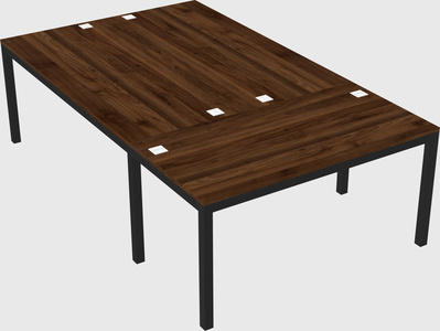 Shared office desks