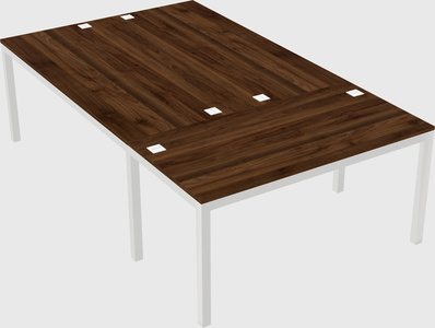 Shared office desks