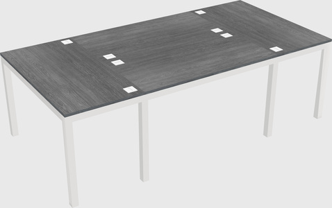Shared office desks