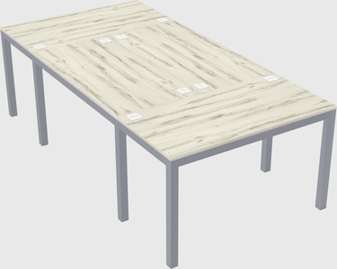 Shared office desks