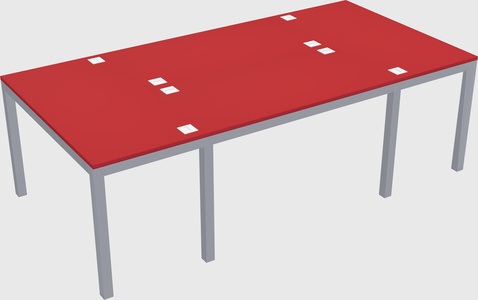 Shared office desks