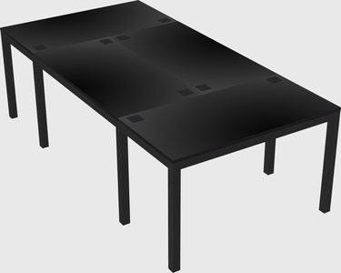 Shared office desks