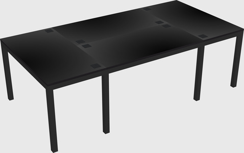 Shared office desks