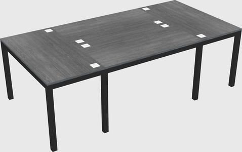 Shared office desks