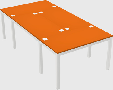 Shared office desks