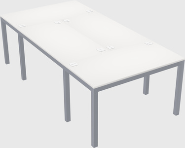 Shared office desks