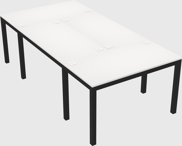 Shared office desks
