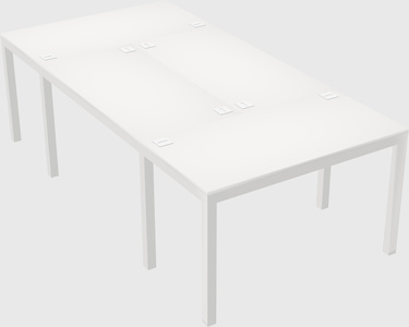 Shared office desks