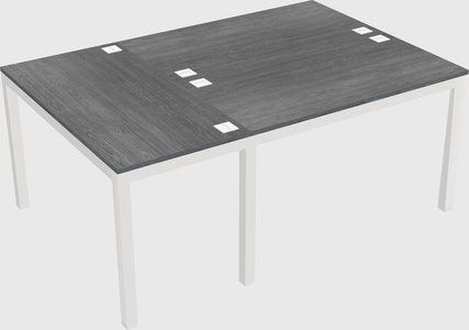 Shared office desks