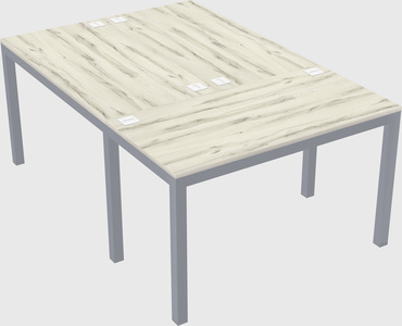 Shared office desks