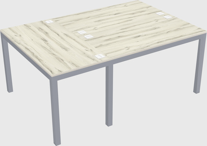 Shared office desks