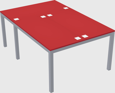 Shared office desks