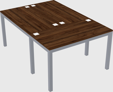 Shared office desks