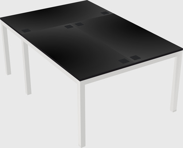Shared office desks