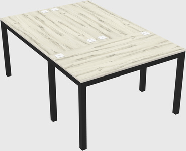 Shared office desks