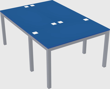 Shared office desks