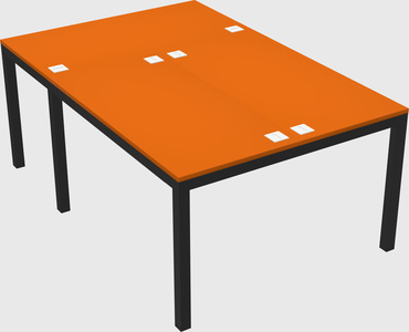 Shared office desks