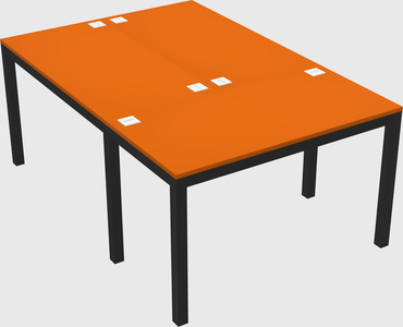 Shared office desks