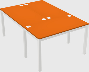 Shared office desks
