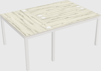 Shared office desks