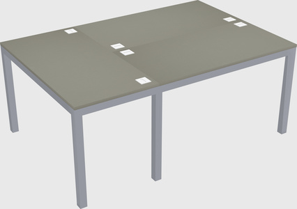 Shared office desks