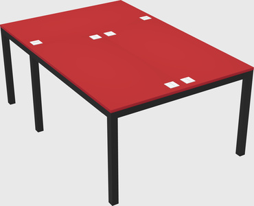 Shared office desks