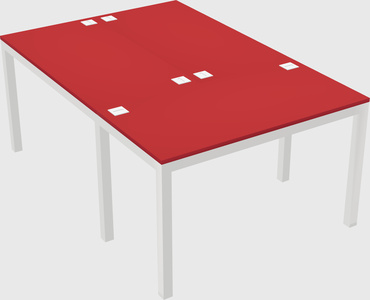 Shared office desks
