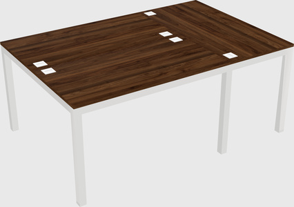 Shared office desks