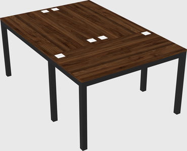 Shared office desks