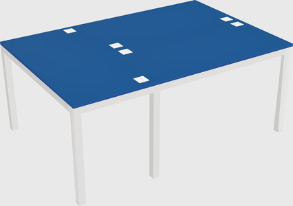 Shared office desks
