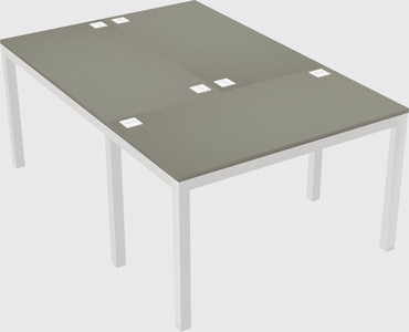 Shared office desks