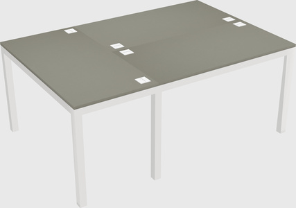 Shared office desks