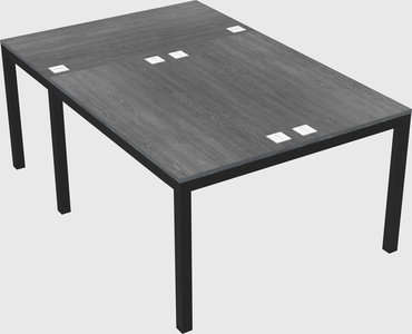 Shared office desks