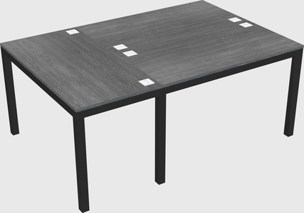 Shared office desks