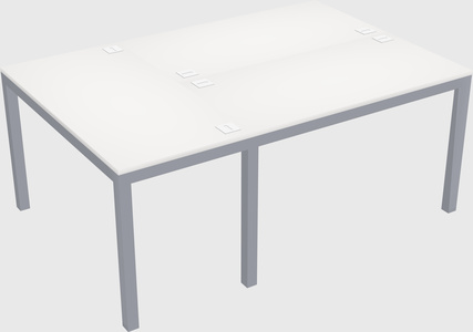 Shared office desks