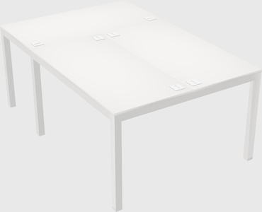 Shared office desks