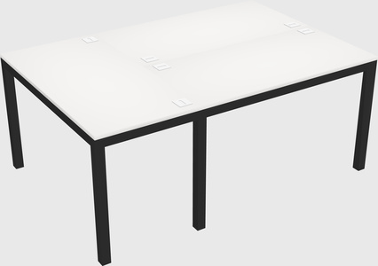 Shared office desks