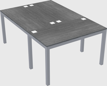 Shared office desks