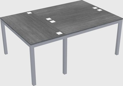 Shared office desks