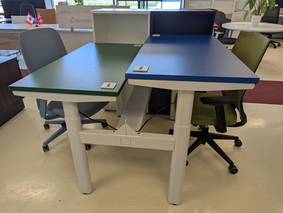Shared electric desk