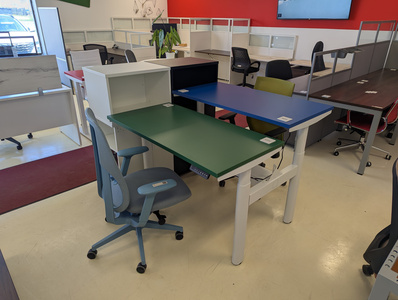 Shared electric desk