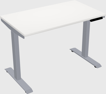 Single motor electric desk