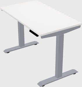 Single motor electric desk