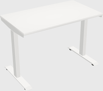 Single motor electric desk