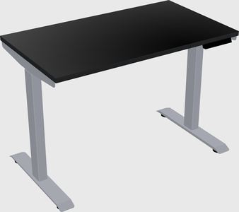 Single motor electric desk