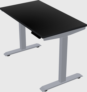Single motor electric desk