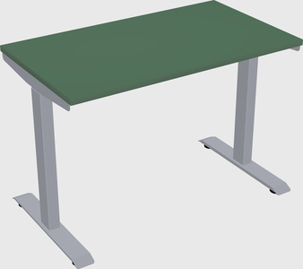 Single motor electric desk