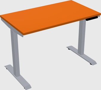 Single motor electric desk